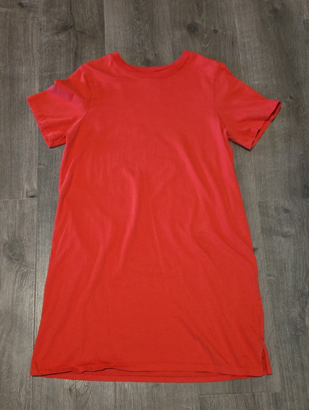 Old Navy Coral Vintage T-Shirt Dress